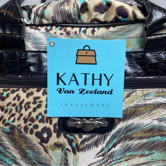 Kathy Van Zeeland Rolling Duffle Bag - Picture 10 of 16